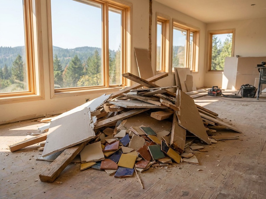 Construction Debris Removal in Spokane County, WA