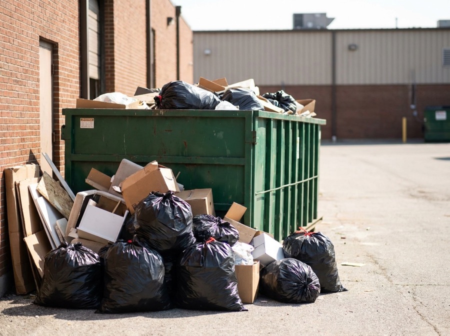 Dumpster Overflow in Spokane County, WA