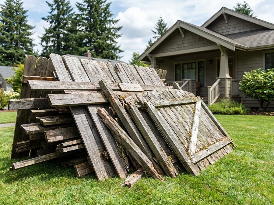 Fence Removal in Spokane County, WA