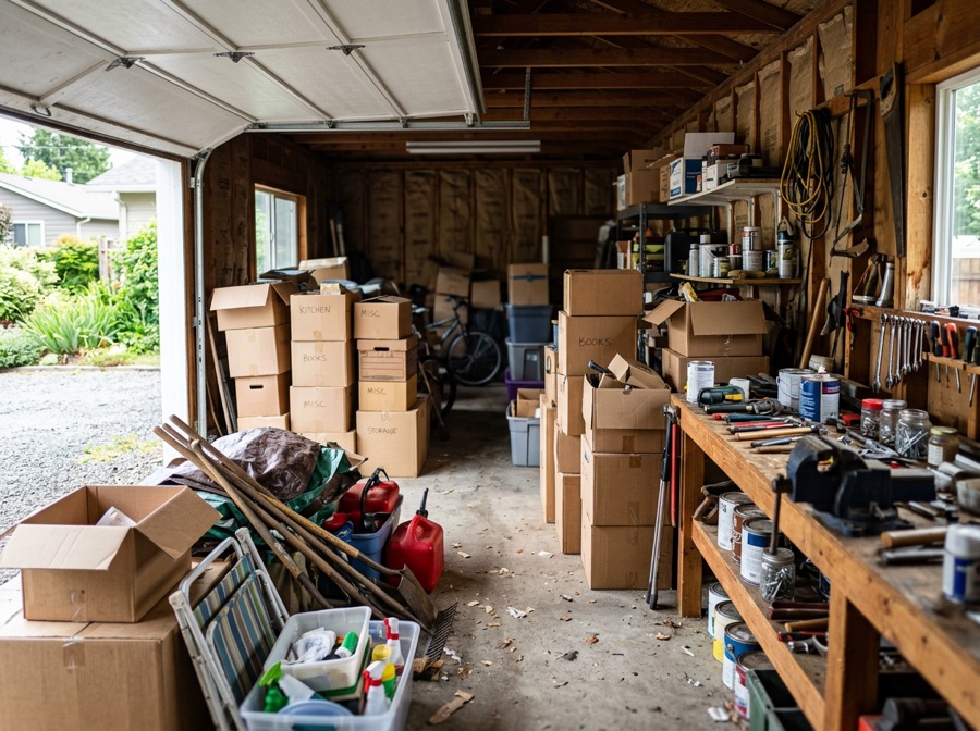 Garage Cleanout in Spokane County, WA